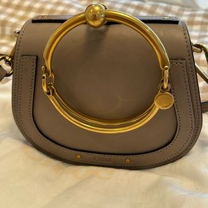 Chloe Nile NEAR MINT Bag Motty Grey